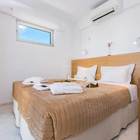 Villa Sensational Rethymno Akaza 2 Bedrooms Front Private Outdoor Swimming Pool And Hot Tub *
